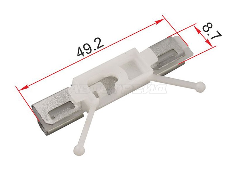 Клипса крепления стекла BMW /VOLVO (1 шт.) (SAT: ST-M12294)