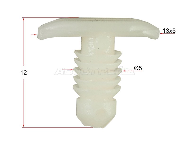 Клипса обшивки капота GM (1 шт.) (SAT: ST-M11876)