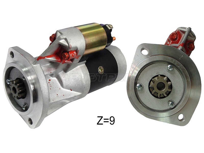 Стартер Nissan Terrano 86-96  / Atlas F 92-02  / Datsun 85-96  / Mistral 94-99 (2,5 kW / Z=9 / (восстановленный)) (SAT: ST-23300-80G01)