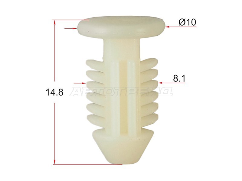 Клипса фиксатор PEUGEOT /CITROEN (1 шт.) (SAT: ST-M11685)