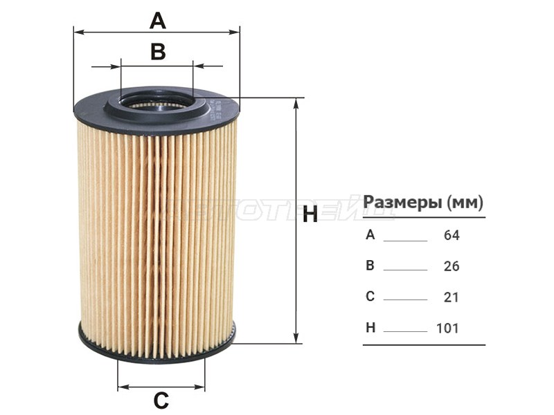 Фильтр масляный (картридж) VW AMAROK 10- /TIGUAN 07- /TRANSPORTER 09- /AUDI Q3 11- /Q5 08- /SKODA OCTAVIA (FILTRON: OE688)