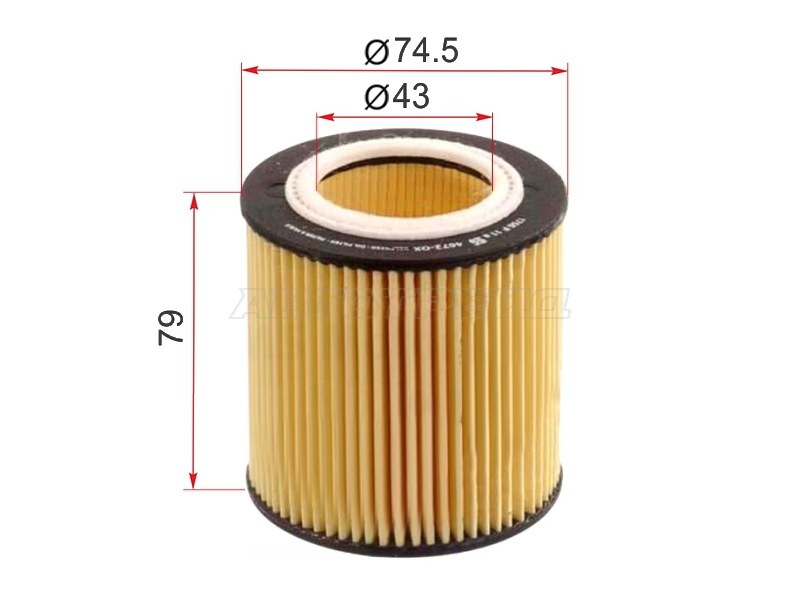 Фильтр масляный BMW 1(F20) /1(F21) /3(F30,F80) /5(F10) /X1(E84) /X5(F15,F85) /N20B20A (KOLBENSCHMIDT: 50014672)