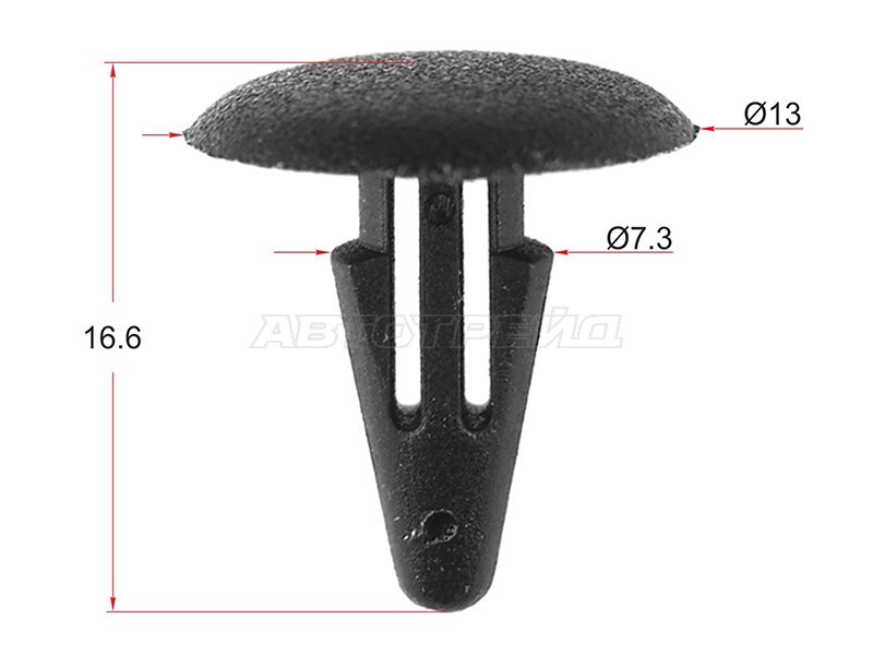 Клипса обшивки NISSAN /TOYOTA /LEXUS /MITSUBISHI (1 шт.) (SAT: ST-KJ-094)