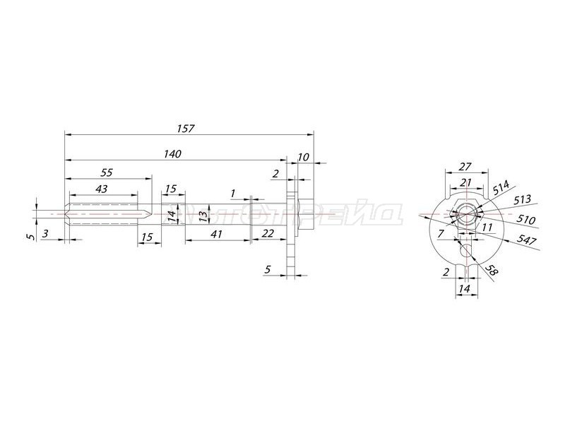 Эксцентрик нижнего рычага TOYOTA FJ CRUISER /FORTUNER /SURF /LAND CRUISER PRADO /LEXUS GX470 02- (SAT: ST-48190-60020)