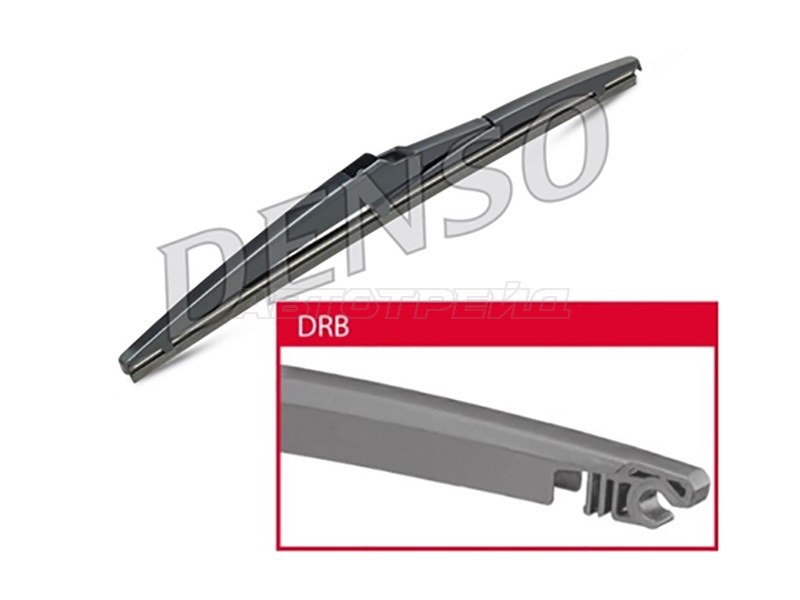 Щетка стеклоочистителя задняя (Каркасная / 11 (280мм)) (DENSO: DRB-028)