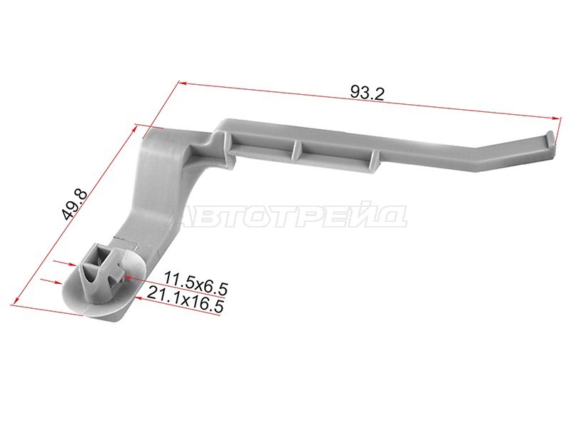 Клипса хомут эл. проводки TOYOTA /LEXUS (1 шт.) (SAT: ST-M10407)