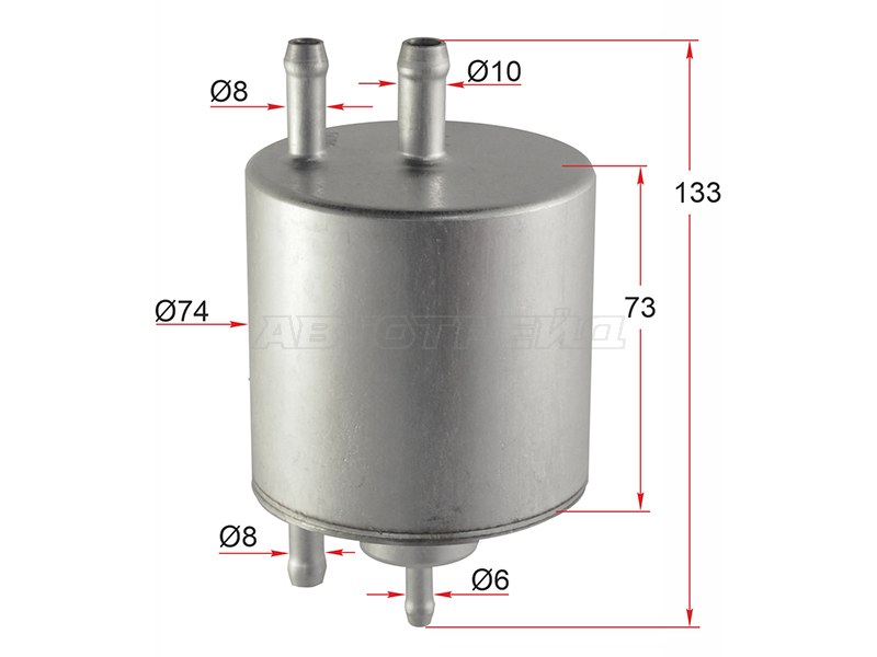 Фильтр топливный MERCEDES-BENZ A-CLASS W168 97-04 (SAT: ST-A0024773801)
