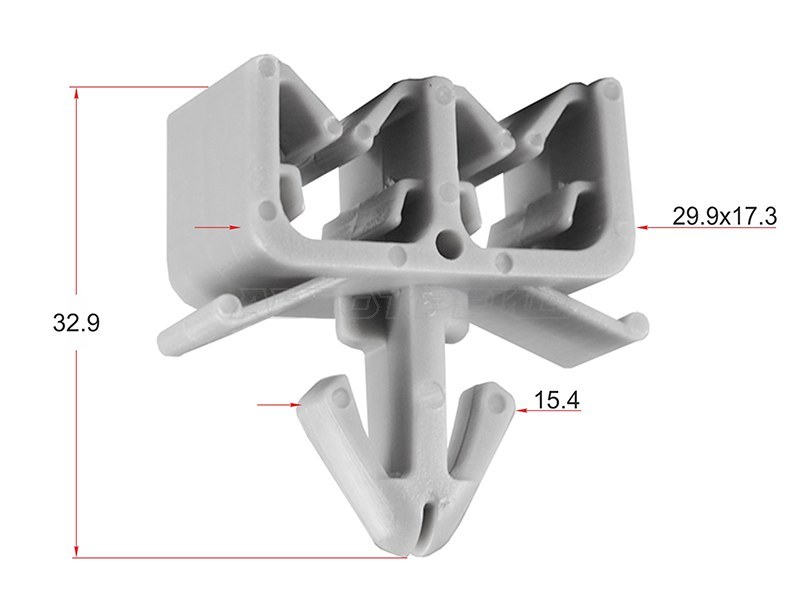 Клипса эл. проводки TOYOTA /LEXUS (1 шт.) (SAT: ST-M11848)