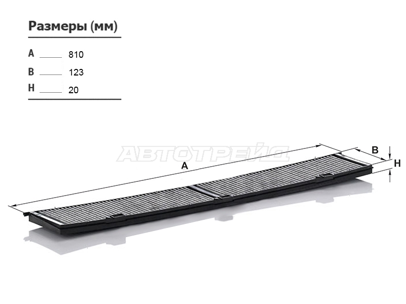 Фильтр салонный  BMW 1-SERIES E87 04- /3-SERIES E90 05- /X1 E84 09- угольный (MANN: CUK8430)