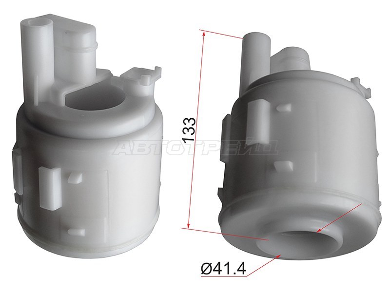 Фильтр топливный NISSAN X-TRAIL T30 00-07 SR20 (SAT: ST-16400-4M405)