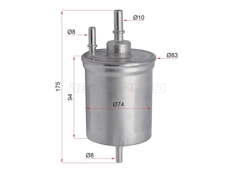 Фильтр топливный AUDI A4 1.8 4WD 00-08 /A6 2.4 /3.0 /4.2 04-08 (KOLBENSCHMIDT: 50013975)