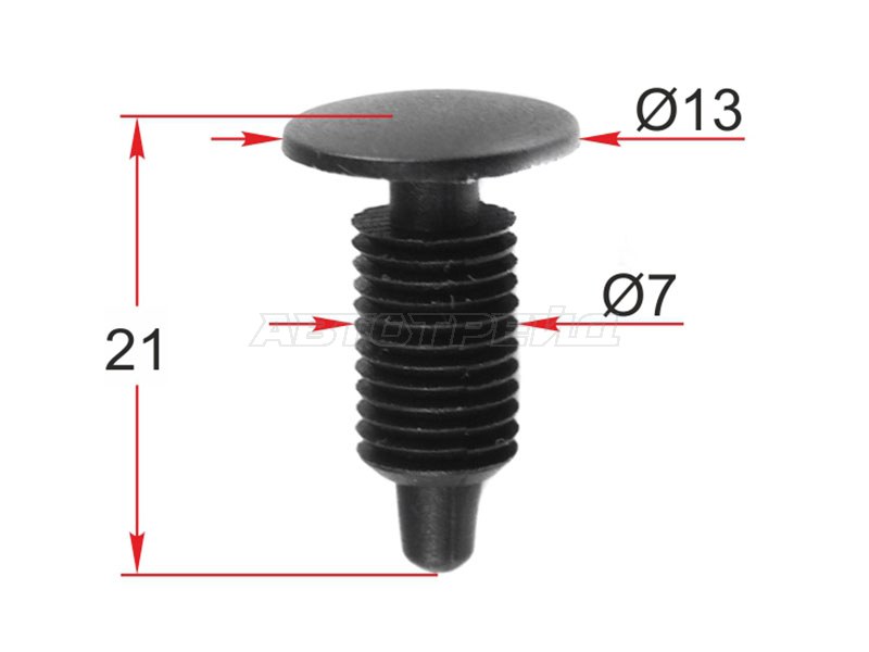 Клипса крепежная GM (1 шт.) (SAT: ST-M12292)