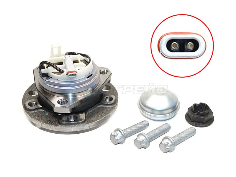 Ступичный узел перед OPEL ASTRA H /ZAFIRA (5 шпилек) 05- (SKF: VKBA3651)