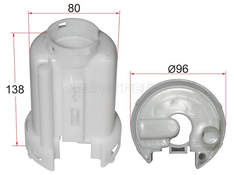 Фильтр топливный MAZDA 323 98-04 /PREMACY 00-02 /FAMILIA 1.3 00-03 (SAT: ST-ZL05-20-490A)