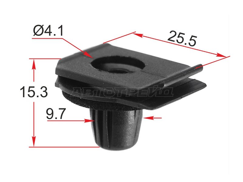 Клипса под винт TOYOTA /LEXUS (1 шт.) (SAT: ST-M12310)