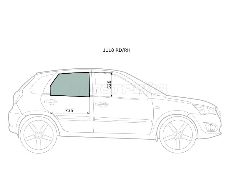 Лада Калина 2 Купить Заднее Стекло