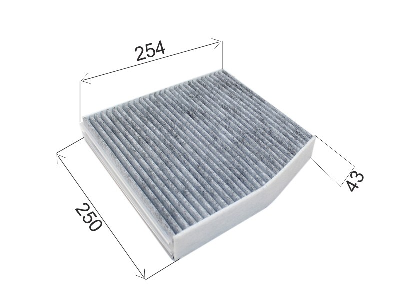 Фильтр салона MERCEDES CLA-CLASS C117 13- /GLA-CLASS X156 13- угольный (SAT: ST-A2468300018-U)