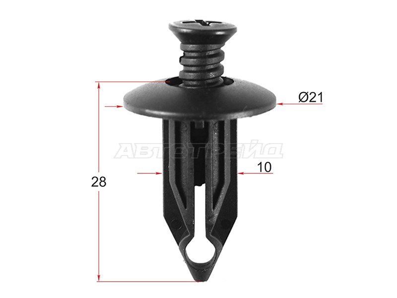 Клипса защиты бампера GM (1 шт.) (SAT: ST-M10960)