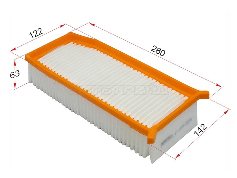 Фильтр воздушный RENAULT SANDERO 1.5 13- /LOGAN 1.5 13- /DUSTER 1.5 13- (SAT: ST-16546-7674R)