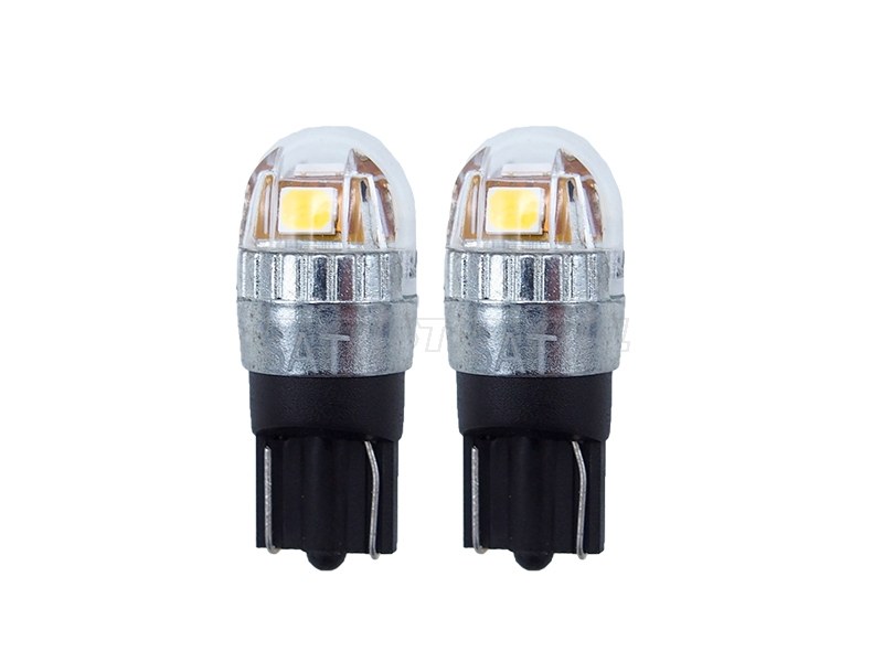 Лампа дополнительного освещения 12V W5W 1W /120LM Canbus LED 6000-6500K, белая (Комплект 2 шт.) (SAT: ST-175-0056)