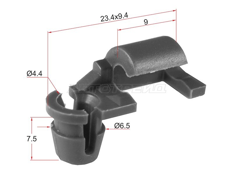 Клипса замка двери MAZDA (1 шт.) (SAT: ST-M10630)