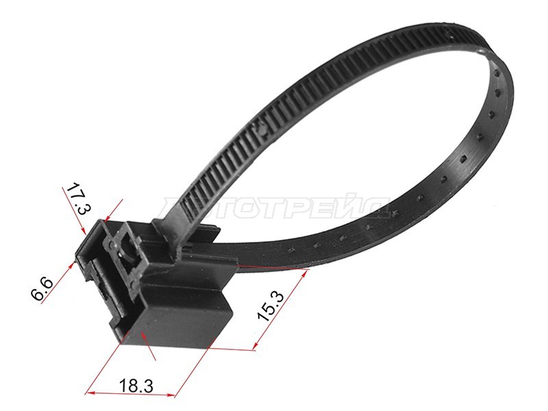 Клипса хомут эл. проводки TOYOTA /LEXUS (1 шт.) (SAT: ST-KJ-2343)