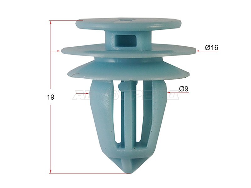 Клипса обшивки двери HONDA /ACURA (1 шт.) (SAT: ST-M10604)