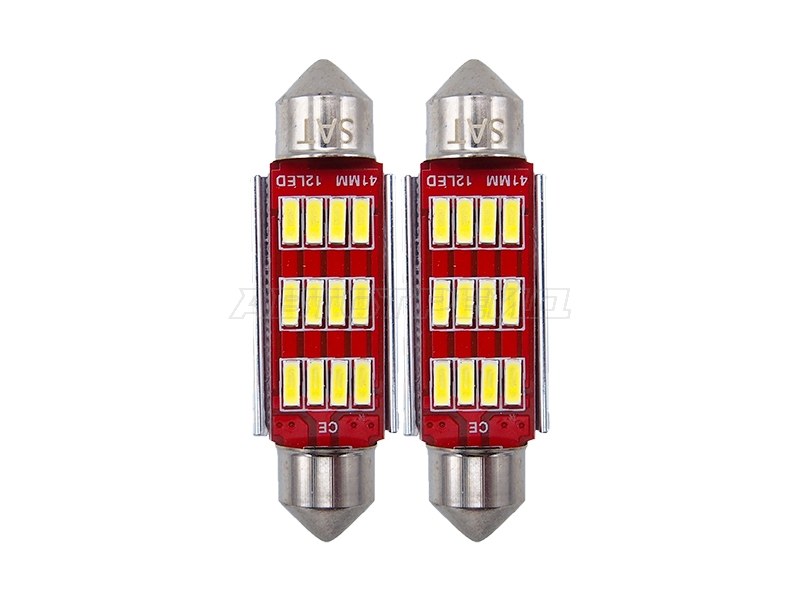 Лампа дополнительного освещения 12V C5W 9x41мм Canbus LED (Комплект 2 шт.) (SAT: ST-175-0078)