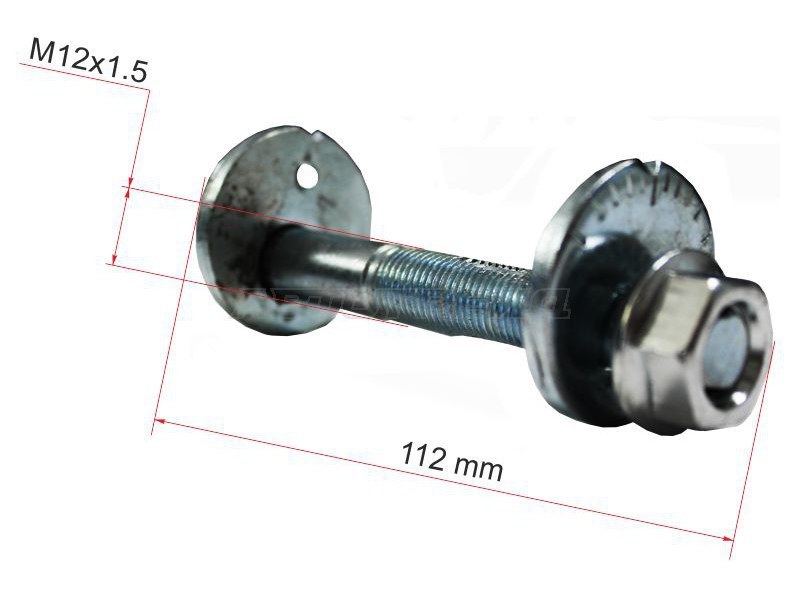 Болт (комплект) с эксцентриком NISSAN PATROL 10- /INFINITI QX56 /QX80 10- (SAT: ST-54580-1LA2B)