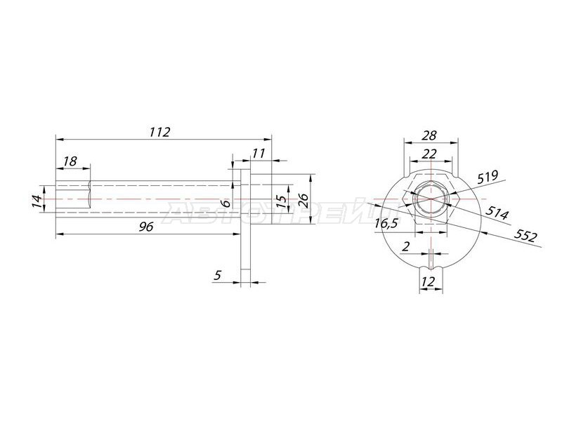 Болт эксцентрика TOYOTA 4RUNNER /FJ CRUISER /HILUX SURF /LAND CRUISER PRADO /LEXUS GX470 02- (SAT: ST-48409-60020)