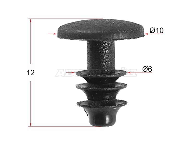 Клипса фиксатор TOYOTA /LEXUS (1 шт.) (SAT: ST-M10356)